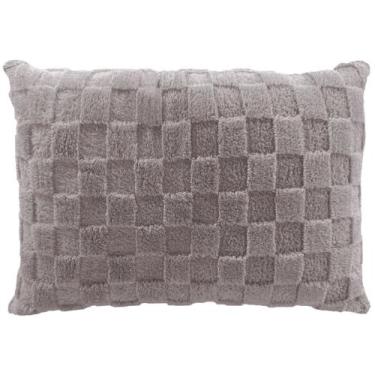 Imagem de Porta Travesseiro Laço Home 3D Square - LACO BEBE, CINZA, 50X70