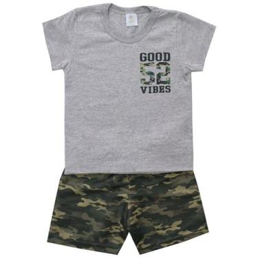 Imagem de Kit lote 6 conjunto infantil menino roupa atacado  - coelhoforte, 4, M