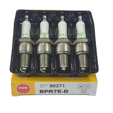 Imagem de Jogo de Velas Ngk Original Onix Prisma 1.4 2012 13 - BPR7E-D