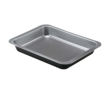 Imagem de Assadeira retangular 32  x 24 multiuso de aço - Italiana - Guardini