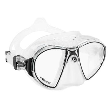 Imagem de Máscara de Mergulho Cressi Zeus, Transparente, Preto