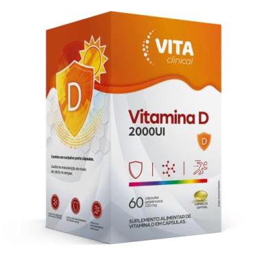 Imagem de Polivitaminico vitaclinical vitamina d3 2000ui c/ 60cps - Marca Propri