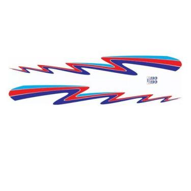 Imagem de Kit Adesivo Faixa Lancha Focker 190 P4 - SPTS