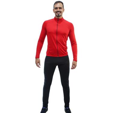Imagem de Jaqueta de Ciclismo Camisa Bike camiseta Mtb Masculina Térmica - Conforto e Performance Ciclista-Masculino