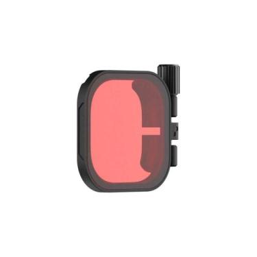 Imagem de Filtro Mergulho Vermelho para Caixa Estanque GoPro Hero 8 Black - Pola