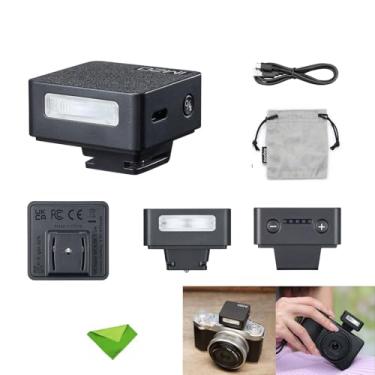 Imagem de Godox iM20 Mini Flash Speedlight para Canon, Sony, Fuji, Nikon, Panasonic Olympus Pentax, Tempo de Reciclagem de 3s, 440 Tempos de Flash, Flash para Sony ZV1, etc DSLR (Bateria de Lítio Integrada)