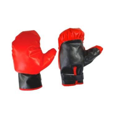 Imagem de YIJU Luvas de boxe, 2 peças, saco de pancadas, equipamento, almofada de foco macio, luvas de boxe para entusiastas, treinamento de kickboxing, Crianças 6 onças