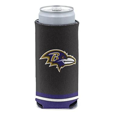 Imagem de WinCraft NFL Baltimore Ravens Slim Can Cooler, cores do time, tamanho único
