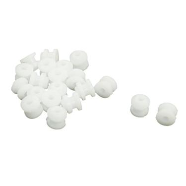 Imagem de uxcell Polia de correia do eixo do eixo de acionamento do motor do carro 6 mm x 5 mm x 2 mm 20 peças