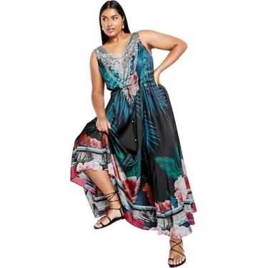 Imagem de City Chic Vestido longo pós-brilho, Noites de verão, 52