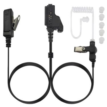 Imagem de HELETUL Fone de ouvido Walkie Talkie preto e fone de ouvido com Ptt para Motorola Radio xts 2500 2500i 5000 5000r 2250 1500 3000 ht 1000