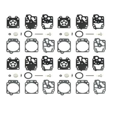 Imagem de Kit de diafragma de gaxeta de reparo de carburador de carburador para Walbro Husqvarna Makita K20-WYJ D20-WYJ K10-WYB GX25 GX35 (4SET)