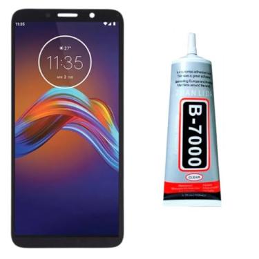 Imagem de Tela Lcd Frontal Para Moto E6 Play + Cola 110ml