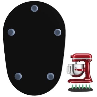 Imagem de Tapete deslizante compatível com batedeira KitchenAid de 5 a 8 litros, tapete deslizante de acrílico para batedeira de cozinha, almofada deslizante para utensílios de cozinha