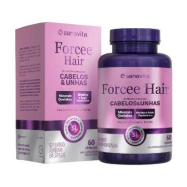 Imagem de Forcee hair + biotina - 60 caps - sanavita