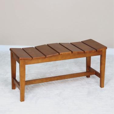 Imagem de Banco 3 Lugares 94cm Madeira Maciça Cravo