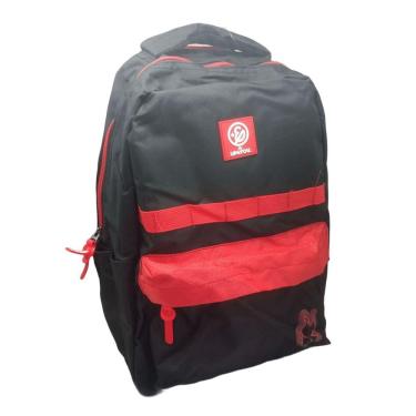 Imagem de Mochila De Costa Preta Enaldinho Juvenil Escolar Luxcel
