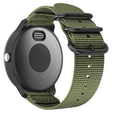 Imagem de Banda Fintie Compatível com Garmin Vivoactive 3/Garmin Venu Sq, 20mm Soft Nylon Replacement Strap Band Compatível com Garmin Vivoactive 3 Música/Precu