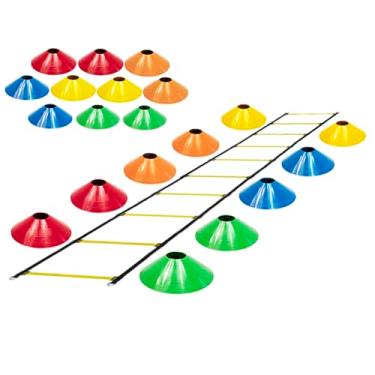 Imagem de Escada + 30 Pratos P/Funcional Agilidade (Chapéu Chinês)