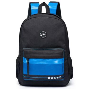 Imagem de Mochila Bolsa Rusty Escolar Grande Espaçosa Notebook Reforçada , U, PR