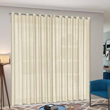 Imagem de Cortina de Sala e Quarto Voil Priori 6,00x2,60m - Paulo Cezar Enxovais