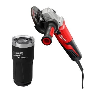 Imagem de Esmerilhadeira 5" 1550W 6117-59 + Copo Térmico 590ml 48-22-8392B Milwaukee