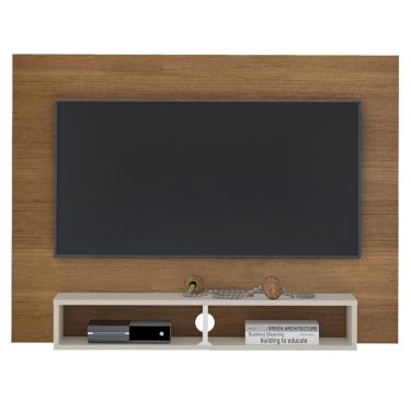 Imagem de Painel Suspenso Para TV 50 Pol 120 cm Cinamomo Off White ARLY