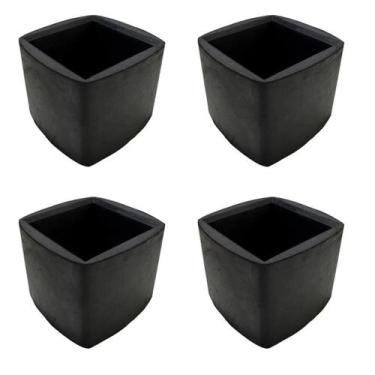 Imagem de Kit 4 Borrachas Pés Telescópicos Palco Praticável 4 Unidades - Auratec