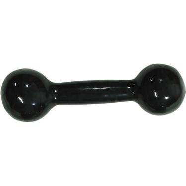 Imagem de Halter Emborrachado 04Kg Polimet Unissex Preto