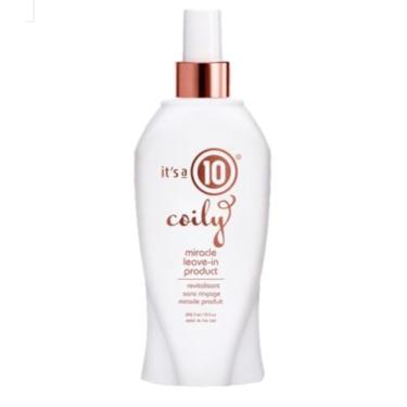 Imagem de It's a 10 Haircare It'S A 10 Haircare Coily Collection Miracle Leave-In 10 Onças, Amarelo
