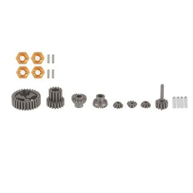 Imagem de NMNRC 40Cro Steel Transmission Gear Kit & Brass Wheel Hex Kit for Losi Micro B Micro-T RC Car Upgrades Part