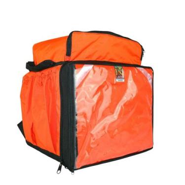 Imagem de Mochila Térmica Isobag Cachorro Locco Laranja