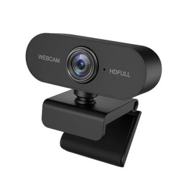 Imagem de Webcam Camera Full Hd Zoom 1080p 360 Graus Entrada Usb 2.0 Com Microfone Ideal para Videoconferencia Zoom Meet Teams Livestream Aulas online Reunião Skype Premium