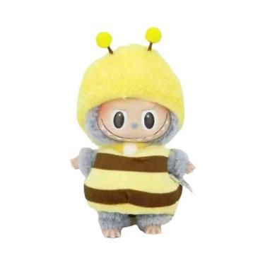 Imagem de Chaveiro De Fantasia De Festa Labubu De 17 Cm, Roupas Fofas Para Bonec