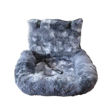 Imagem de Assento para Veículo de Pet, Assento De Carro Macio Para Cães De Porte Médio, Artigos Para Animais Cama De Viagem Lavável Para Filhotes Viagens De Carro Visitas Ao Veterinário E Férias