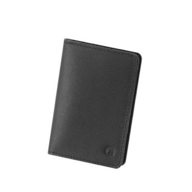 Imagem de Carteira de Couro Couro50 Belo Horizonte SM, Preto