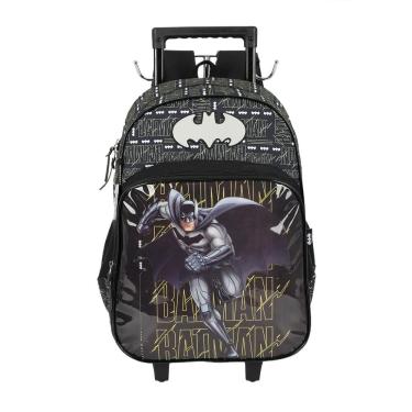 Imagem de Mochila de Rodinhas Com Alça Luxcel Batman Preto
