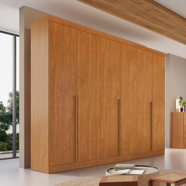 Imagem de Guarda Roupa Casal 6 Portas em MDF Alvorada Bianchi