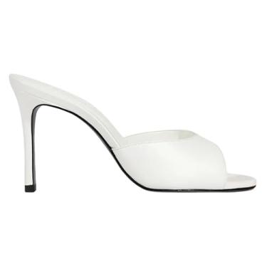 Imagem de SCHUTZ Sandálias femininas Cloe Stiletto, Marfim, 40
