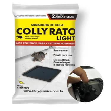 Imagem de Placa Super Colante para Rato Roedores e Insetos Armadilha Adesiva Col