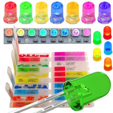 Imagem de Kit de sortimento Mini (301 unidades) de luzes LED EEEEE de 5 mm