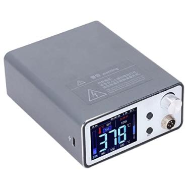 Imagem de Domary Estação de Solda Inteligente Exibição Digital Reparar Soldagem Elétrica Conjunto para Trabalho Eletrônico (Plugue UE 220V)