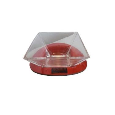 Imagem de Petisqueira e Molheira com Suporte Decorativa em Vidro Robex