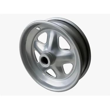 Imagem de Aro Metálico Estrela Para Carrinho De Mão Roda 3.25x8 Transporte Manual 2 Unidades