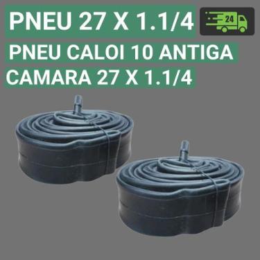 Imagem de Pneu Caloi 10 Antiga Pneu de Bicicleta Aro 27 1.1 4 SRI11 Pneu para Bi