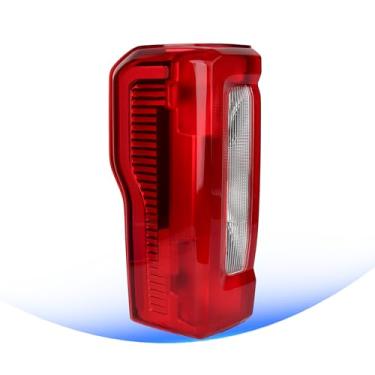 Imagem de Luz traseira compatível com 2023 2024 2025 Ford F250 F350 tipo halogêneo super resistente sem ponto cego luz traseira traseira traseira conjunto de lâmpada de freio substitui OEM # PC3Z13405D