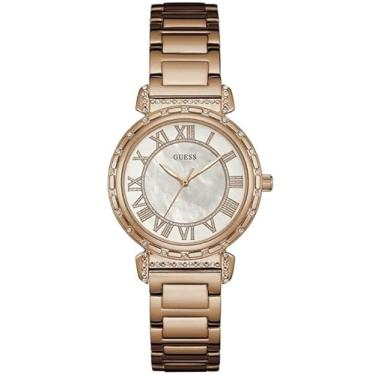 Imagem de Relógio GUESS feminino analógico rosê 92621LPGDRA2 W0831L2