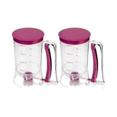 Imagem de Separador De Massa Portátil De 900ml, Dispensador De Creme Para Cupcak
