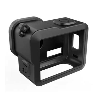 Imagem de Kit De Proteção Gopro Hero 4k (2024) - Case De Silicone + Porta Lateral + Película