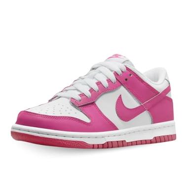 Imagem de Nike Dunk Low Grade School, Fúcsia a laser branco, 17
